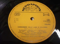 LP CANZONIERE DELLE LAME