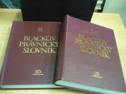 Blackův právnický slovník A - I, J - Z ve dvou svazcích (1993)