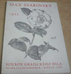 Max Švabinský - Soubor grafického díla (1953)