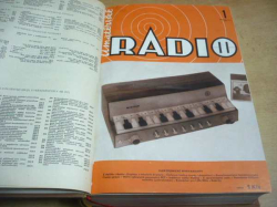 Svázané časopisy - Amatérské radio. Ročník XXIV. č. 1. - 12. a XXV č. 1. - 12. (1975 - 1976)