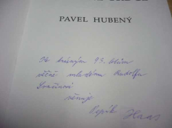 Pavel Hubený - Skleněné srdce (1992) VĚNOVÁNÍ OD VYDAVATELE !!!