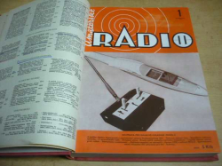 Svázané časopisy - Amatérské radio. Ročník XXIII. č. 1. - 12. (1974)