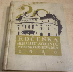 Ročenka kruhu solistů městského divadla 1928 (1927)