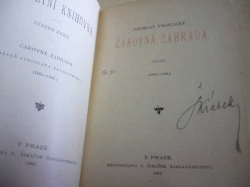 Jaroslav Vrchlický - Čarovná zahrada a Okna v bouři (1888/1894)