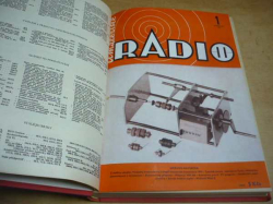 Svázané časopisy - Amatérské radio. Ročník XXI. č. 1. - 12. (1972)