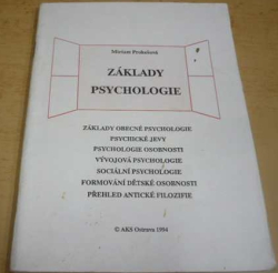 Miriam Prokešová - Základy psychologie (1994)