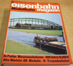 Eisenbahn. Modellbahn magazin/ Železnice. Časopis modelové železnice 6/80 (1980) německy 