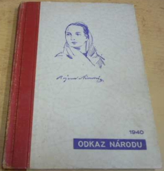 Božena Němcová - V zámku a v podzámčí (1938) ed. Odkaz národu 1940 