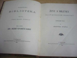 František Kvapil - Ženy a milenky slovanských básníků (1893)