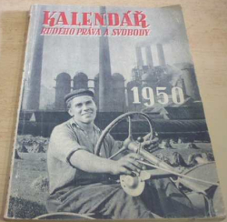 Kalendář Rudého práva a Svobody 1950 (1949)