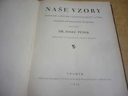 Josef Pešek - Naše vzory (1925)