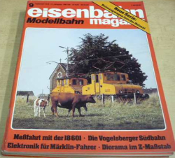 Eisenbahn. Modellbahn magazin/ Železnice. Časopis modelové železnice 9/79 (1979) německy  