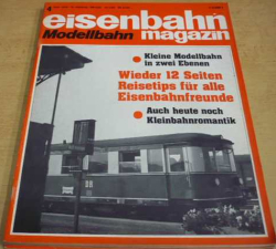 Eisenbahn. Modellbahn magazin/ Železnice. Časopis modelové železnice 4/78 (1978) německy  