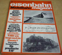 Eisenbahn. Modellbahn magazin/ Železnice. Časopis modelové železnice 6/77 (1977) německy  