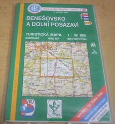 Benešovsko a Dolní Posázaví 1 : 50 000 (2004) mapa 