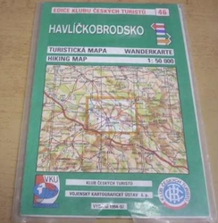 Havlíčkobrodsko 1 : 50 000 (1997) mapa       