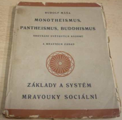Rudolf Máša - Monotheismus, Pantheismus, Buddhismus (1930)
