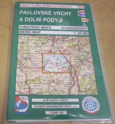 Pavlovské vrchy a Dolní Podyjí 1 : 50 000 (1997) mapa       