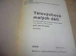 J.G. Thulin - Tělovýchova malých dětí (1933)