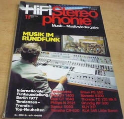 HiFi Stereophonie 11/77 (1977) německy