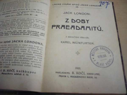 Jack London - Z doby Praeadamitů (1923)