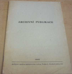Archivní publikace (1965)
