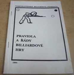 Pravidla a řády billiardové hry (1991) monografie/samizdat