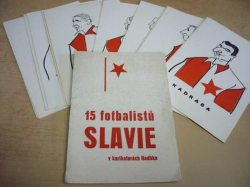 15 fotbalistů Slavie v Karikaturách Haďáka (1965)