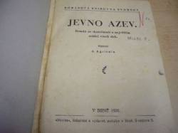 A. Agricola - Jevno Azev (1936)