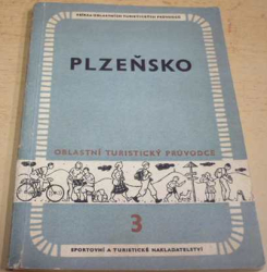 Zdeněk Birner - Plzeňsko. Oblastní turistický průvodce čís. 3. (1957) + mapka