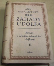 Ann Radcliffová - Záhady Udolfa II (1978)