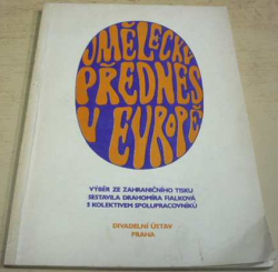 Umělecký předenes v Evropě 1966 - 1971 (1973)