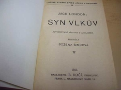 Jack London - Syn vlkův. Šarlatový mor. Tasmanovy želvy a jiné povídky (1923)