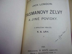 Jack London - Syn vlkův. Šarlatový mor. Tasmanovy želvy a jiné povídky (1923)