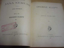 Jan Neruda - Drobné klepy + Arabesky (1893)