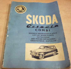 Škoda. Octavia Combi. Seznam náhradních dílů (1970) 