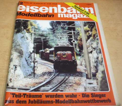 Eisenbahn magazin. Modellbahn/Magazín železnice. Modelář 12/87 (1987) německy 