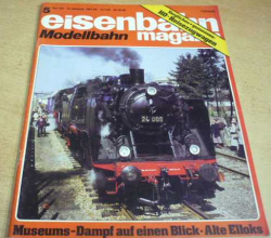 Eisenbahn magazin. Modellbahn/Magazín železnice. Modelář 5/81 (1981) německy  