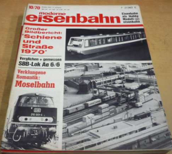 Moderne Eisenbahn/Moderní železnice 10/70 (1970) německy 