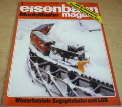 Eisenbahn magazin. Modellbahn/Magazín železnice. Modelář 1/81 (1981) německy 