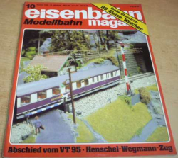 Eisenbahn magazin. Modellbahn/Magazín železnice. Modelář 10/80 (1980) německy  