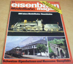 Eisenbahn magazin. Modellbahn/Magazín železnice. Modelář 11/80 (1980) německy   