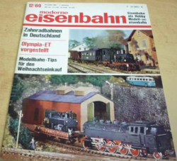 Moderne Eisenbahn/Moderní železnice 12/69 (1969) německy  