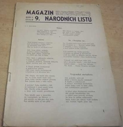 MAGAZÍN NÁRODNÍCH LISTŮ č. 9. roč. II. (1923)