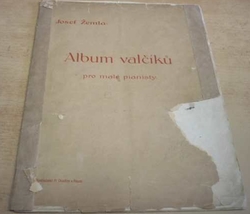 Josef Žemla - Album valčíků pro malé pianisty (1922) noty