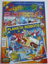 Čtyřlístek Speciá Planeta robot