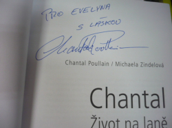 Chantal Poullain - Chantal - Život na laně (2012) PODPIS AUTORKY !!!